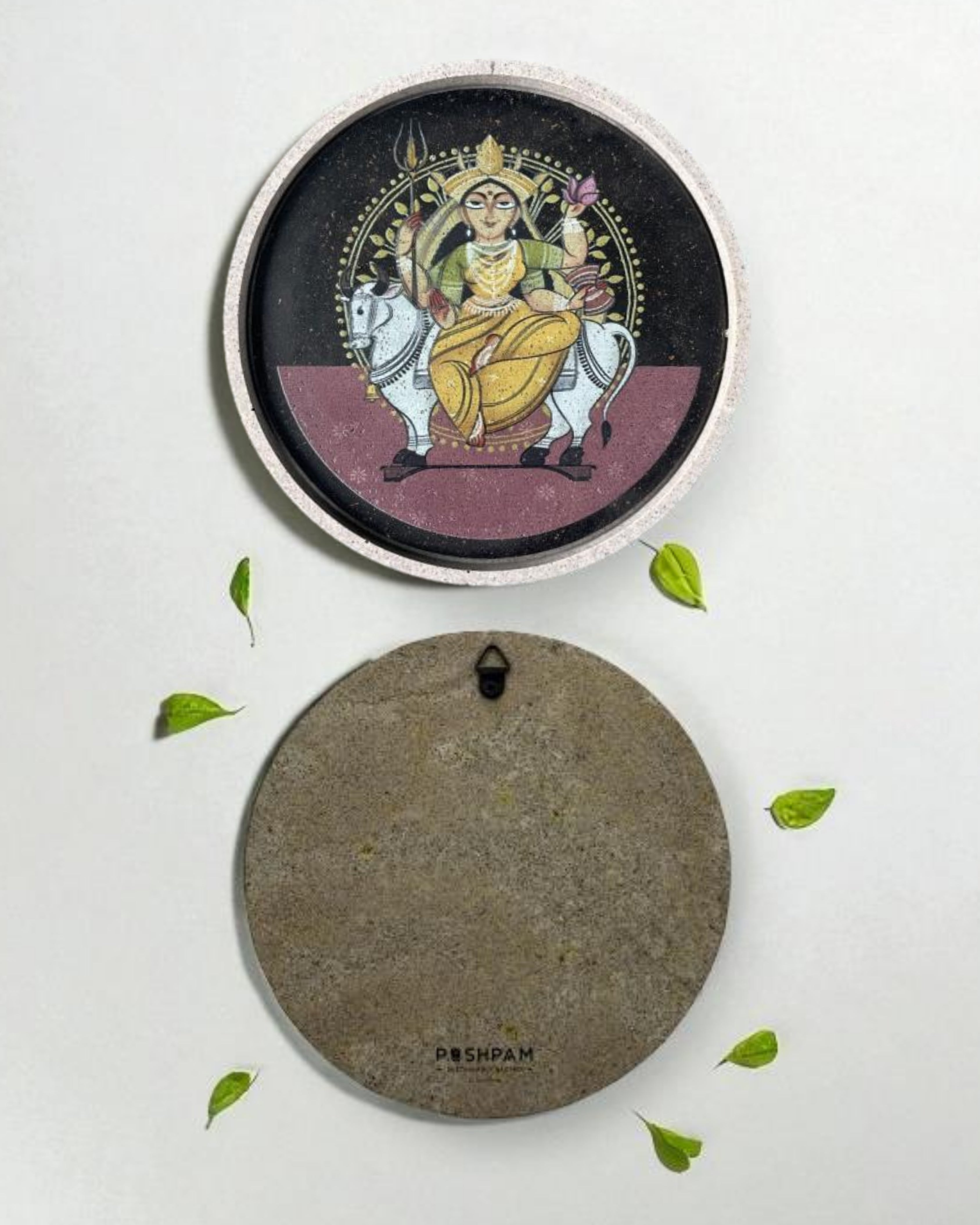NAVDURGA (SET OF 9) -  DECOR PLATES - 18.5 cm