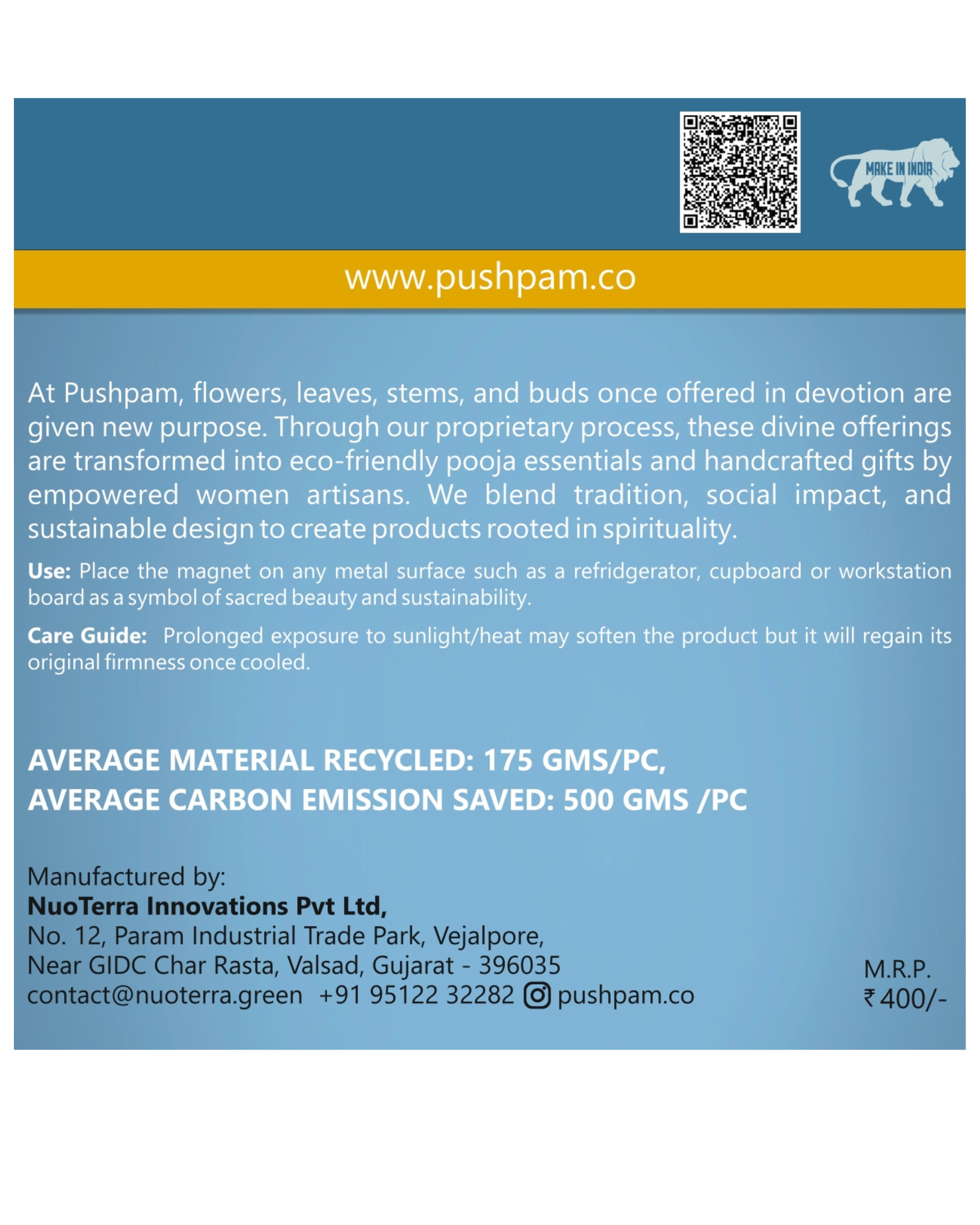 ASHTAMANGAL MAGNET SET - Circle