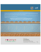 UNIVERSAL JAINISM SYMBOL DECOR PLATE - 25 cm