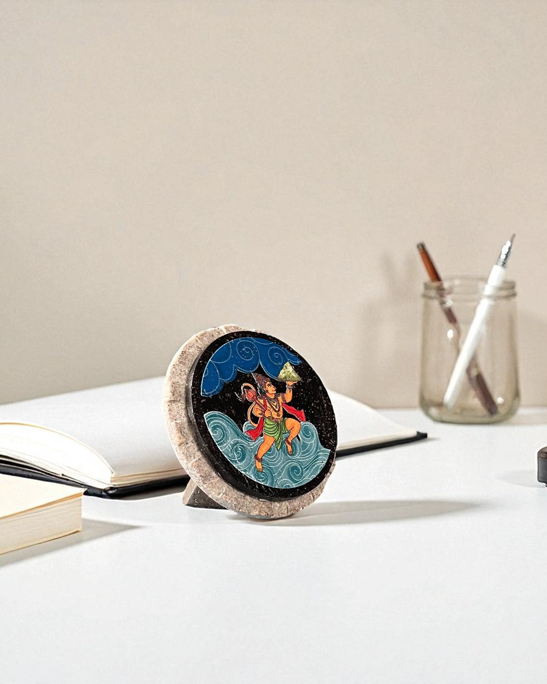 PRASAAD MUDRIKA - Hanumanji with Dronagiri Mountain (Circle)