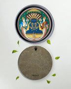 PARSHWANATH BHAGWAN DECOR PLATE - 25 cm
