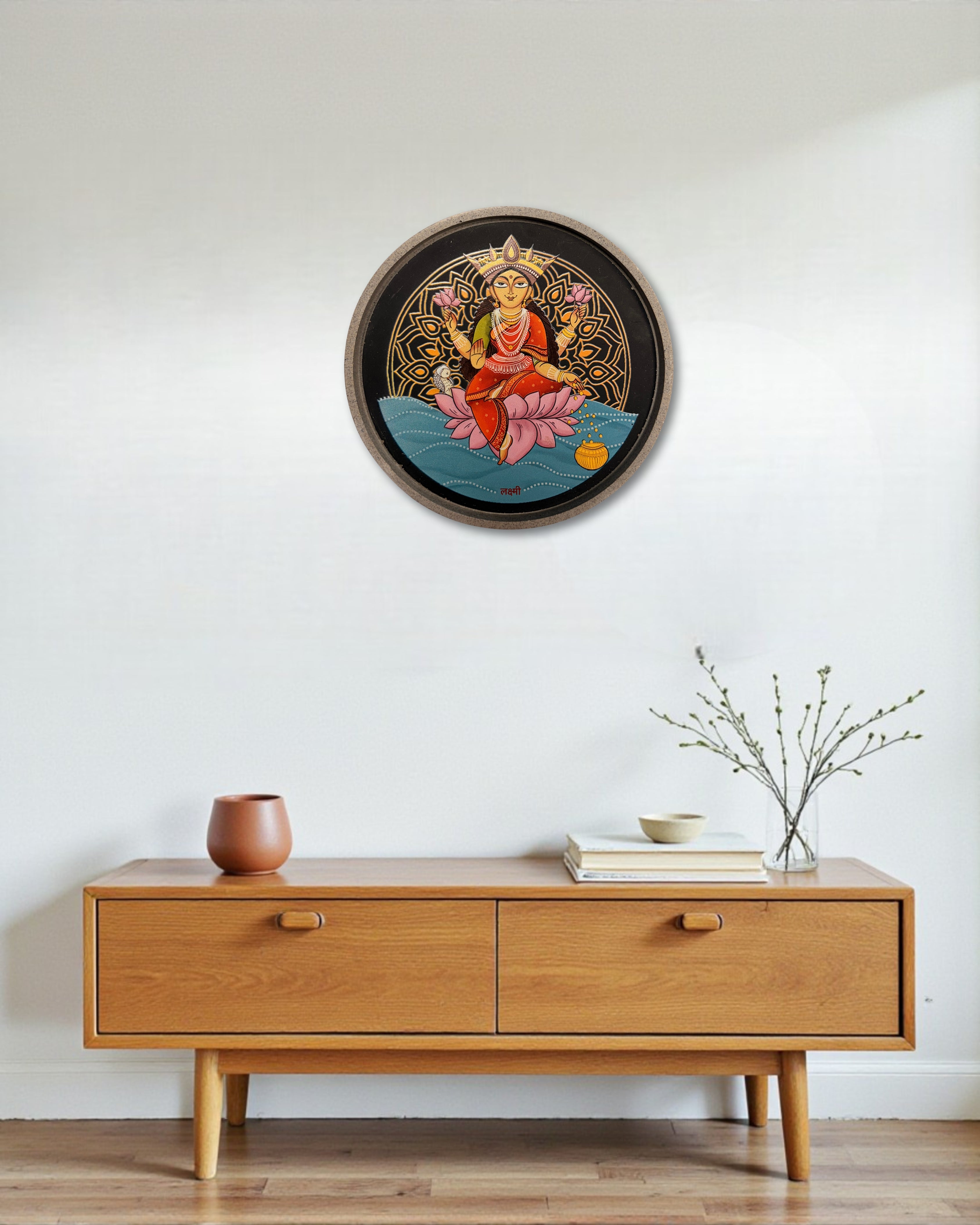 SUSHOBHAN THALI - LAKSHMI (25 cm)