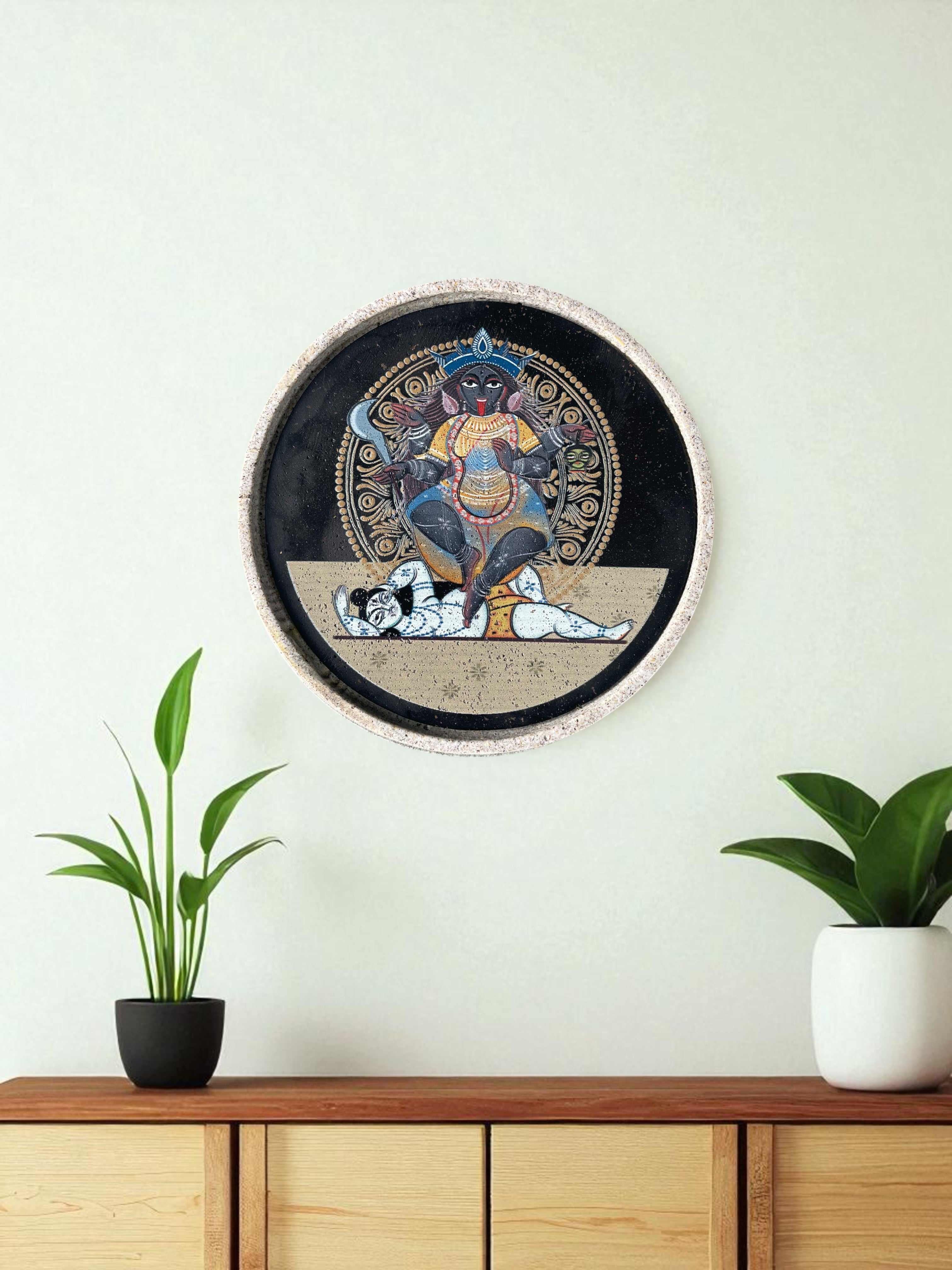 SUSHOBHAN THALI - KALI (25 cm)