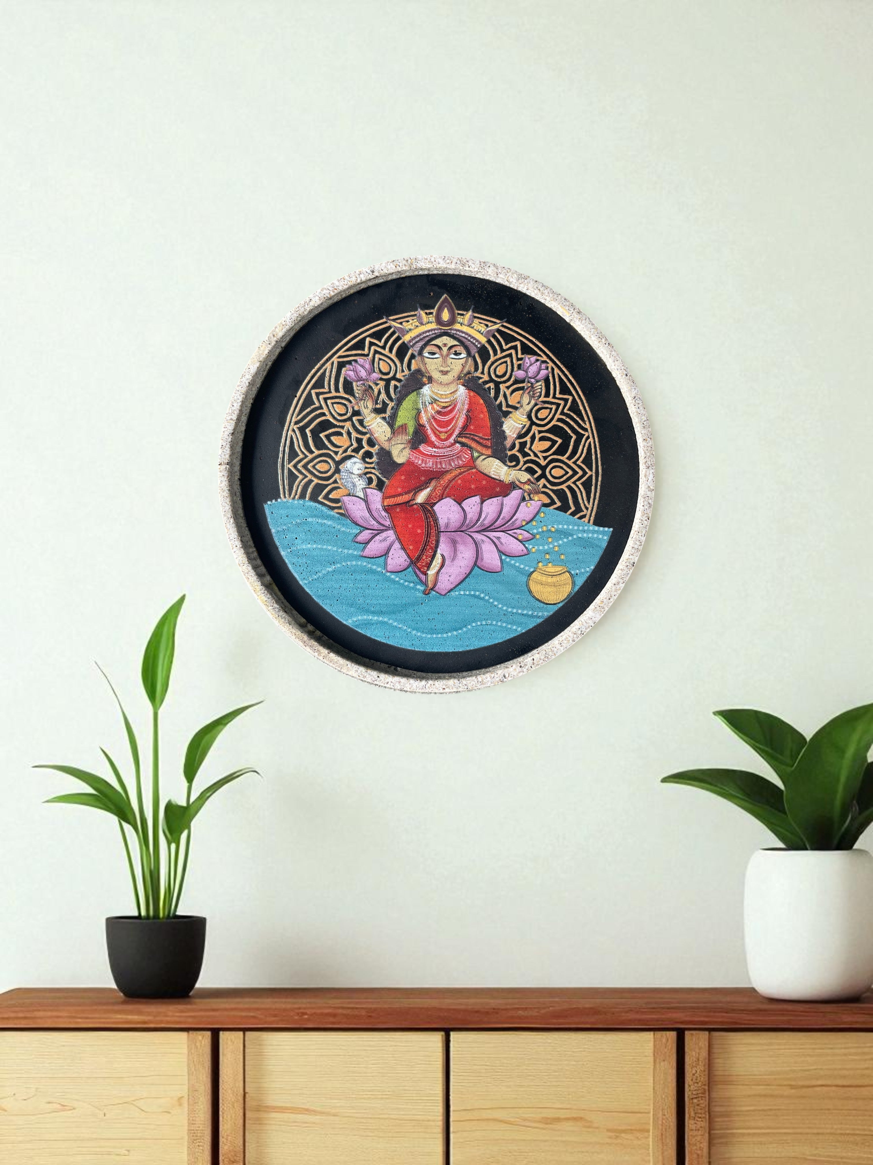 SUSHOBHAN THALI - LAKSHMI (25 cm)