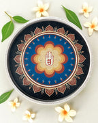 OM DECOR PLATE - 18.5 cm