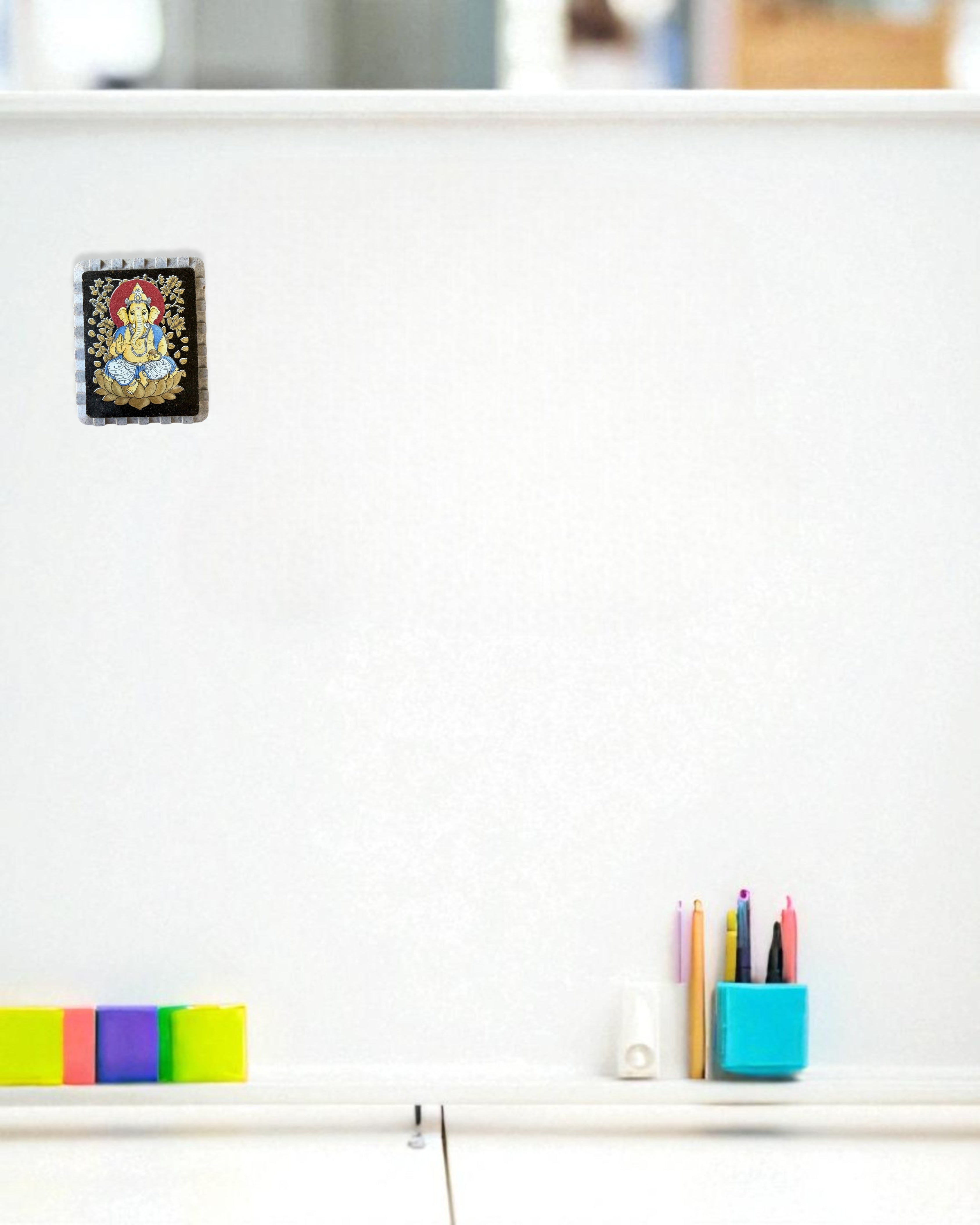 AASTHA MAGNET  - Blessing by Ganesha (Rectangle)