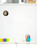 AASTHA MAGNET -  Blessing by Ganesha  (Circle)