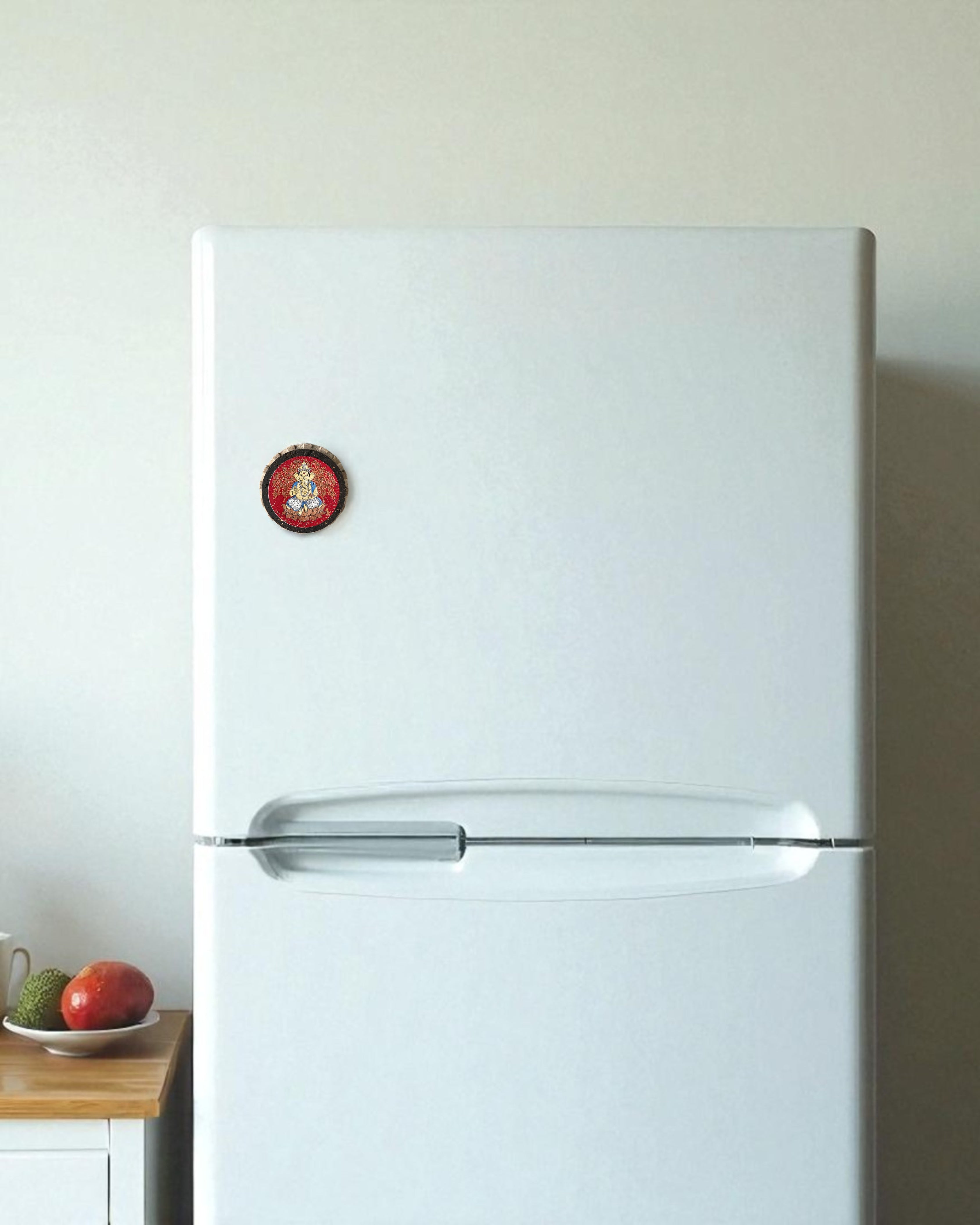 AASTHA MAGNET - Ganesha - Left Trunk (Circle)