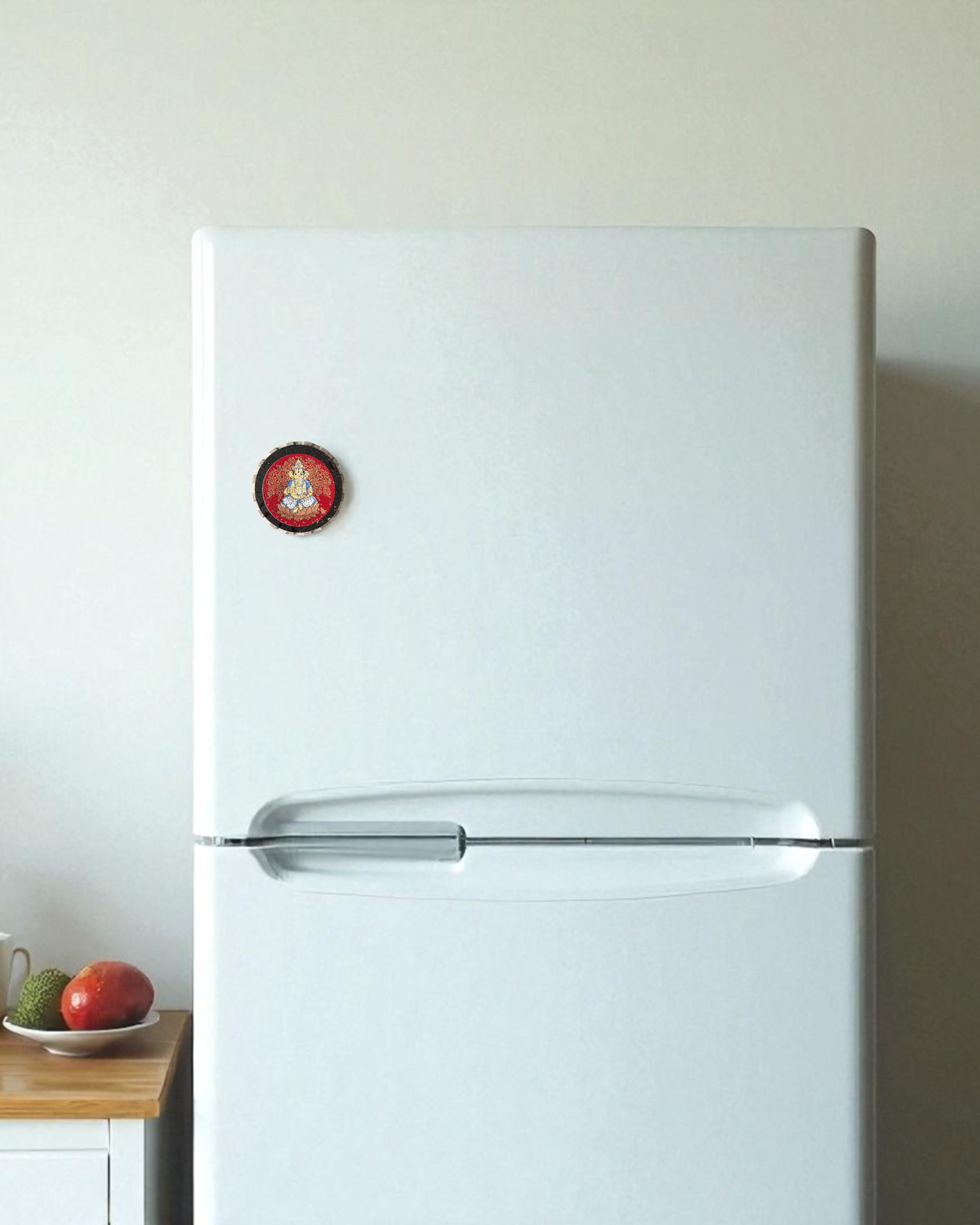 AASTHA MAGNET  - Ganesha - Right Trunk (Circle)